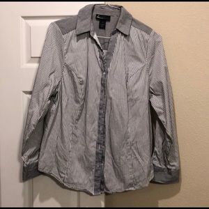 Striped long sleeve shirt